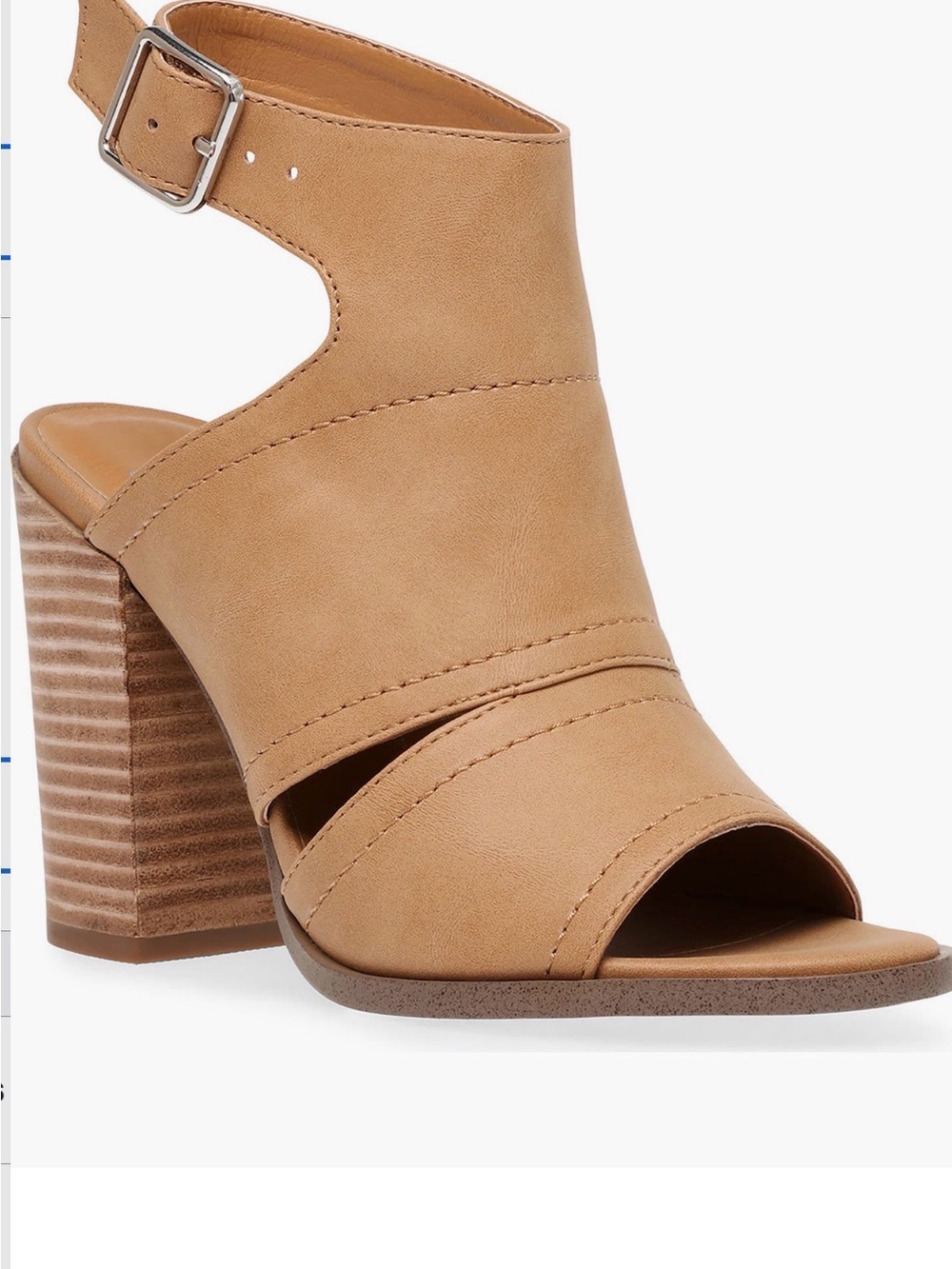 Dolce Vita Open-Toe Block Heel Sandal - Women Shoes